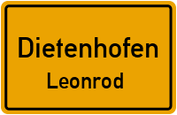 Leonrodstraße in DietenhofenLeonrod
