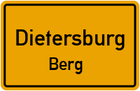 Straßenverzeichnis Dietersburg Berg