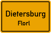 Straßenverzeichnis Dietersburg Florl