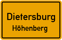 Straßenverzeichnis Dietersburg Höhenberg