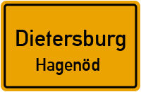 Straßenverzeichnis Dietersburg Hagenöd