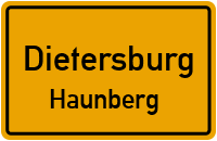 Straßenverzeichnis Dietersburg Haunberg