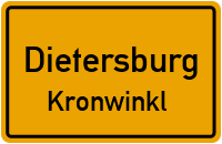 Straßenverzeichnis Dietersburg Kronwinkl