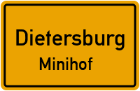 Straßenverzeichnis Dietersburg Minihof