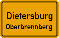 Straßenverzeichnis Dietersburg Oberbrennberg
