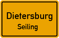 Straßenverzeichnis Dietersburg Seiling