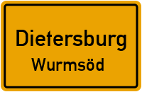 Straßenverzeichnis Dietersburg Wurmsöd