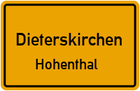 Straßen in Dieterskirchen Hohenthal