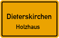 Straßen in Dieterskirchen Holzhaus