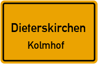 Straßen in Dieterskirchen Kolmhof
