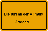 Arnsdorf in Dietfurt an der AltmühlArnsdorf