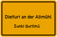 St. Bartlmä in Dietfurt an der AltmühlSankt Bartlmä