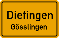 Zimmerner Straße in 78661 Dietingen (Gösslingen)