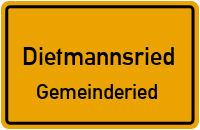 Straßenverzeichnis Dietmannsried Gemeinderied