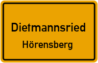 Straßenverzeichnis Dietmannsried Hörensberg