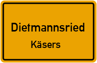 Straßenverzeichnis Dietmannsried Käsers