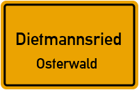 Straßenverzeichnis Dietmannsried Osterwald
