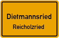 Fellenbergstraße in DietmannsriedReicholzried