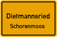 Schorenmoos in DietmannsriedSchorenmoos