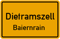 Straßen in Dietramszell Baiernrain