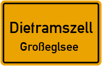 Straßen in Dietramszell Großeglsee