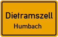 Straßen in Dietramszell Humbach