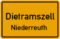 Straßen in Dietramszell Niederreuth