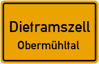 Straßen in Dietramszell Obermühltal
