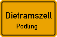 Straßenverzeichnis Dietramszell Podling