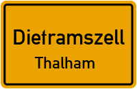 Straßen in Dietramszell Thalham