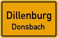 Hauptstraße in DillenburgDonsbach