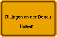 Hornsteinstraße in 89407 Dillingen an der Donau (Hausen)