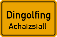 Straßenverzeichnis Dingolfing Achatzstall