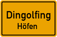 Straßenverzeichnis Dingolfing Höfen