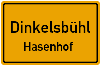 Straßenverzeichnis Dinkelsbühl Hasenhof