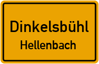 Straßenverzeichnis Dinkelsbühl Hellenbach