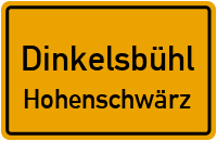 Straßenverzeichnis Dinkelsbühl Hohenschwärz