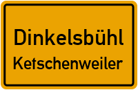 Straßenverzeichnis Dinkelsbühl Ketschenweiler