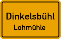 Straßenverzeichnis Dinkelsbühl Lohmühle