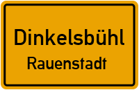 Straßenverzeichnis Dinkelsbühl Rauenstadt