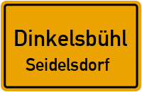 Straßenverzeichnis Dinkelsbühl Seidelsdorf