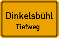 Tiefweg in 91550 Dinkelsbühl (Tiefweg)