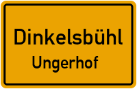 Straßenverzeichnis Dinkelsbühl Ungerhof