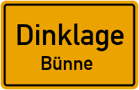 Bünner Ringstraße in DinklageBünne