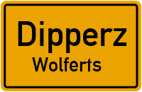 Straßen in Dipperz Wolferts