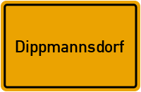 City Sign Dippmannsdorf