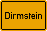 City Sign Dirmstein