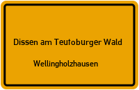 Haseweg in Dissen am Teutoburger WaldWellingholzhausen