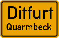 Straße Des Friedens in DitfurtQuarmbeck