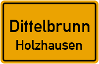 Straßenverzeichnis Dittelbrunn Holzhausen